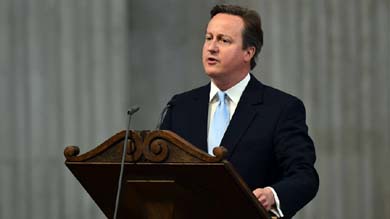 David Cameron primer ministro británico