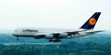 Lufthansa suspende sus vuelos a Venezuela