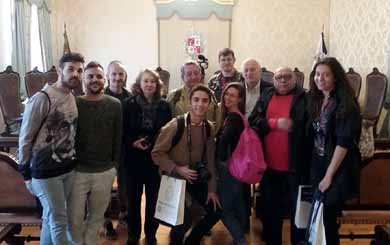 Periodistas participantes en el Press Trip a Las Azores