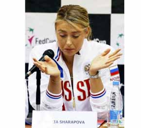 El Tribunal Arbitral del Deporte (TAS) decidirá el futuro de Sharapova a más tardar el 18 de julio