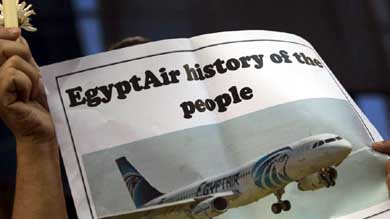 Encuentran caja negra del avión de Egyptair que cayó al Mediterráneo
