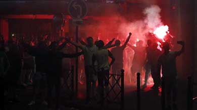 Tres hinchas rusos son condenados a prisión por disturbios en la Eurocopa