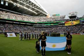 Una Copa América sin incidentes contrasta con los problemas de la Eurocopa