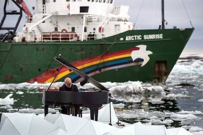 Ludovico Einaudi: concierto para salvar el Ártico
