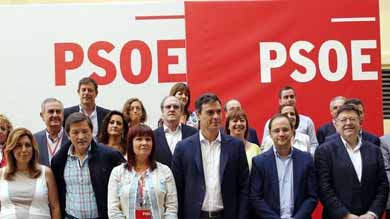 Imagen del Comité Federal del PSOE