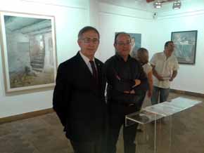 Presentación de la exposición itinerante de pinturas “CerVartes” en la ciudad de Almansa