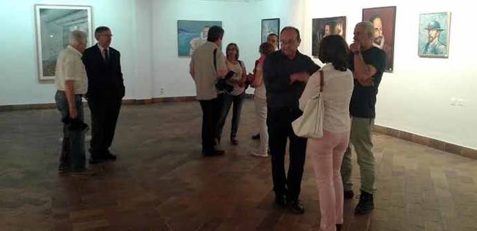 Presentación de la exposición itinerante de pinturas “CerVartes” en la ciudad de Almansa