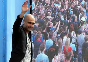 Pep Guardiola, nuevo entrenador del Machester City