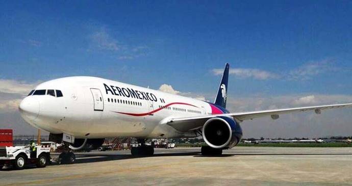 El avión CDMX, orgulloso portador de la marca ciudad