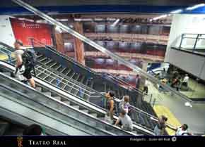 El Teatro Real se introduce en la estación de Metro “Ópera”