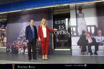 El Teatro Real se introduce en la estación de Metro “Ópera”