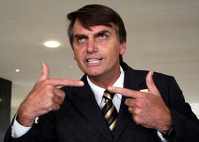 El diputado federal brasileño y militar de la reserva Jair Bolsonaro