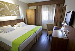 Una habitación de hotel en el centro de Madrid

