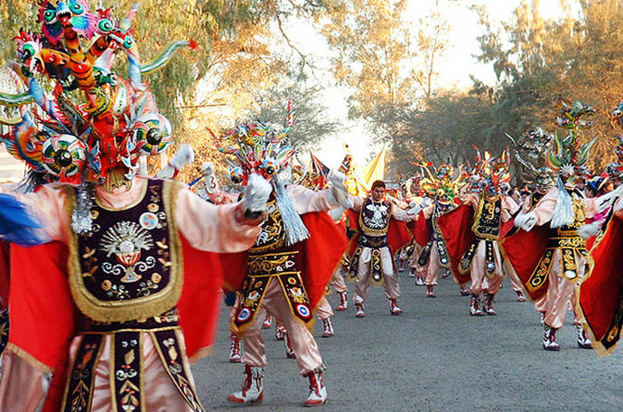Fiesta de la Tirana en Tarapacá, Chile