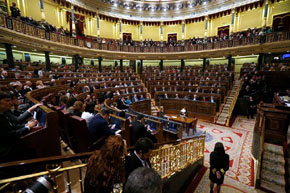 La XII Legislatura comienza hoy con la constitución de Las Cortes