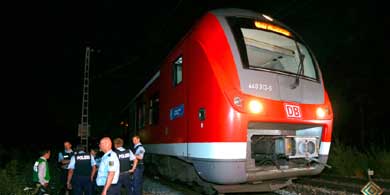 Ataque con hacha en tren en Alemania es reivindicado por el 'Estado Islámico'