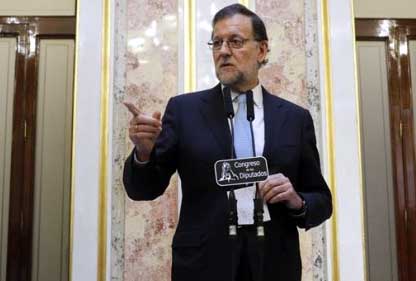 Rajoy: 'Yo quiero gobernar y pido que se me deje gobernar'