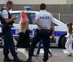 Los atacantes grabaron el asesinato de sacerdote en Francia según una testigo