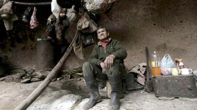 Pedro Luca está próximo a cumplir 80 años tras vivir 40 en una cueva de Argentina. 