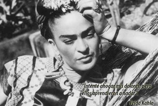 Frases de la maravillosa Frida Kahlo. 