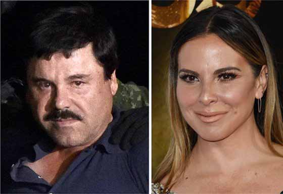 El narcotraficante Joaquín 'El Chapo' Guzmán y la actriz Kate del Castillo. / Archivo
