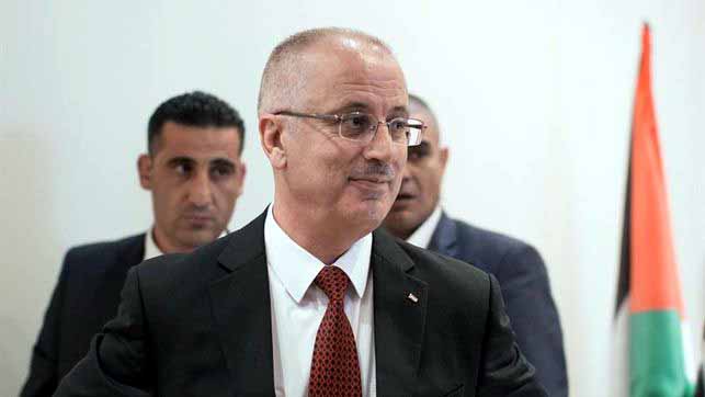 El primer ministro de la Autoridad Nacional Palestina (ANP), Rami Hamdala
