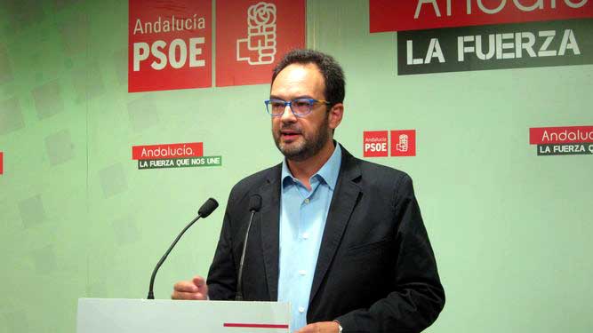 El portavoz del PSOE en el Congreso de los Diputados, Antonio Hernando