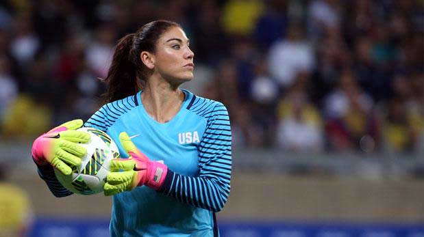 Hope Solo se ha convertido en uno de los personajes que más recuerdan los brasileños en Río 2016. 