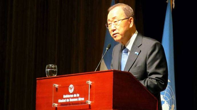 Ban Ki Moon actual secretario general de la ONU