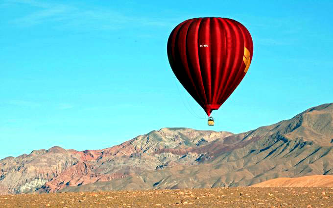 Paseos en globos aerostáticos son el nuevo atractivo turístico en San Pedro de Atacama