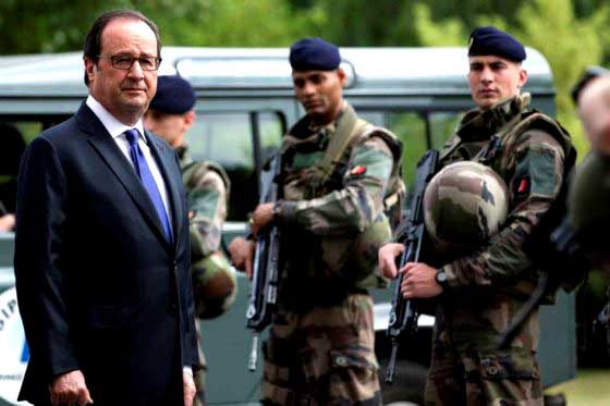 El presidente de Francia, François Hollande