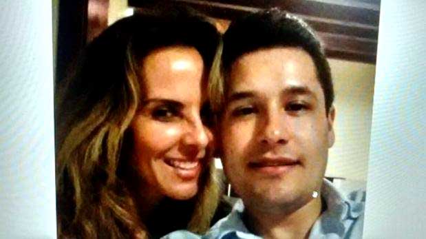 Kate del Castillo junto a Jesús Alfredo Guzmán Salazar, hijo del capo Joaquín El Chapo Guzmán.