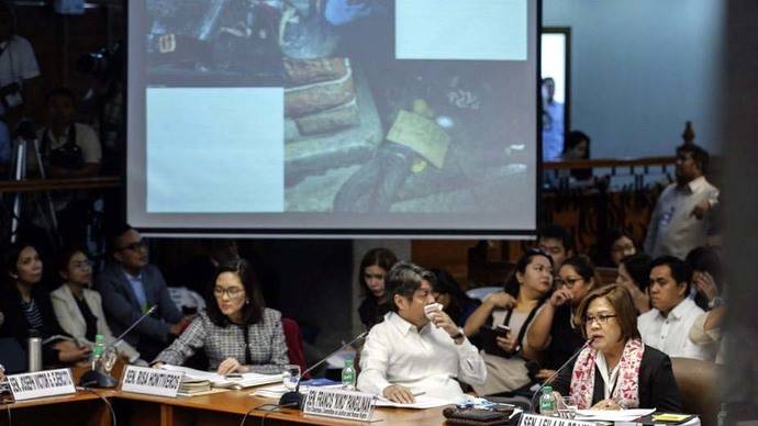 El Senado filipino investiga muertes en operaciones antidrogas