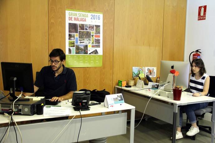 107 estudiantes de la UMA realizan prácticas en centros y servicios de la Diputación de Málaga