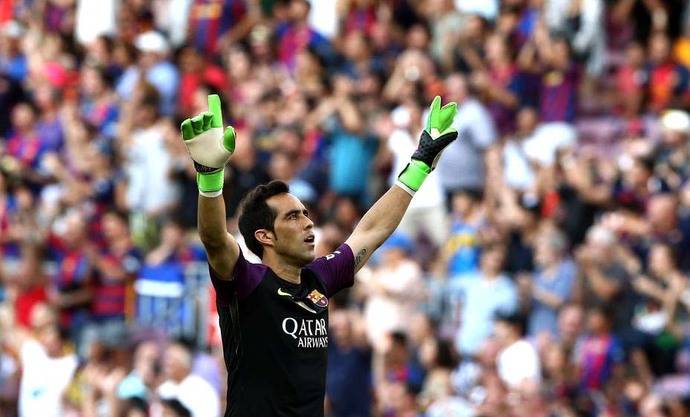 Bravo no participó en la sesión de entrenamiento de AYER con el FC Barcelona