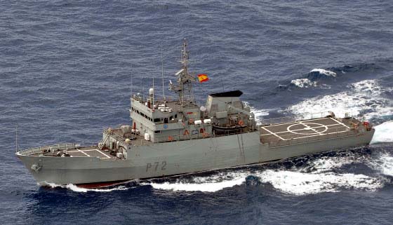 Spanish Navy Ship to Commemorate Armada in Sligo