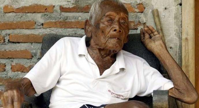 Mbah Gotho, el hombre más longevo de la historia. 