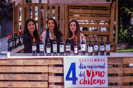 Celebración del Día Nacional del Vino Chileno