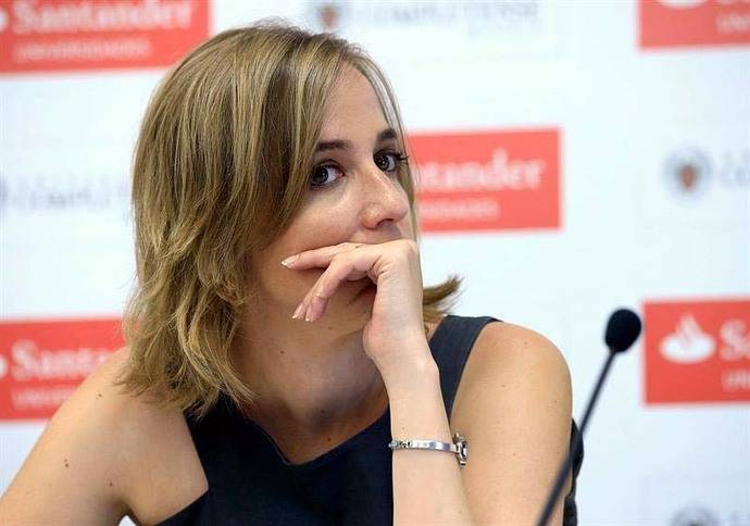 Tania Sánchez, diputada de Podemos