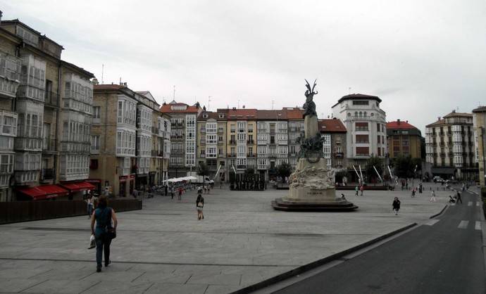 Plaza de Vitoria, una de las ciudades gastronómicas de España