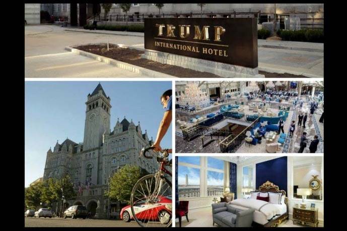 Así es el nuevo hotel de lujo de Donald Trump en Washington