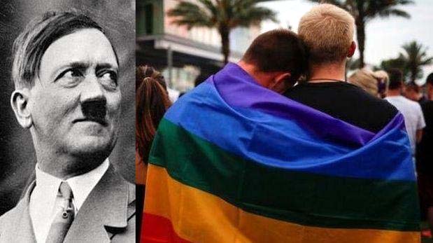 Se estima que durante el régimen de Adolf Hitler fueron condenados por homosexualidad unos 50.000 hombres. 