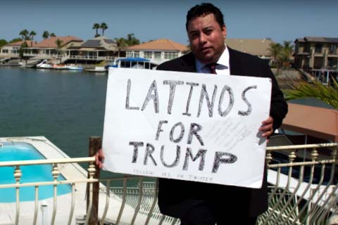 Marcos Gutiérrez, fundador de Latinos for Trump.

