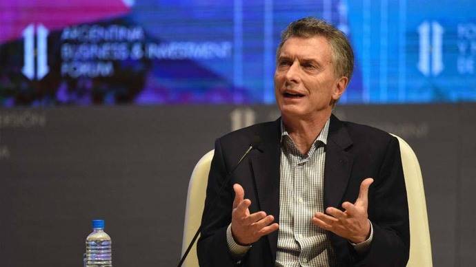 Mauricio Macri, presidente de Argentina