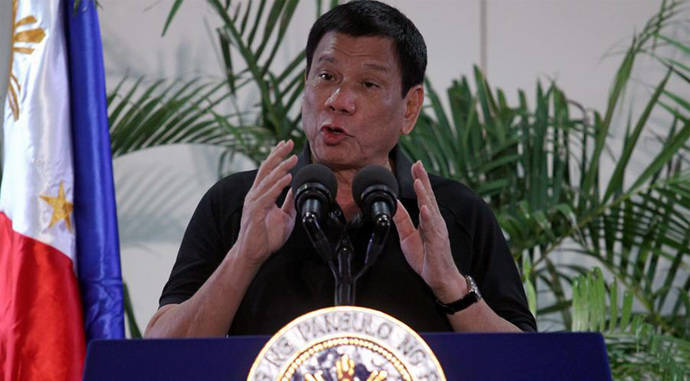 Duterte: “Hitler masacró a tres millones de judíos. Yo quiero masacrar a tres millones de drogadictos”