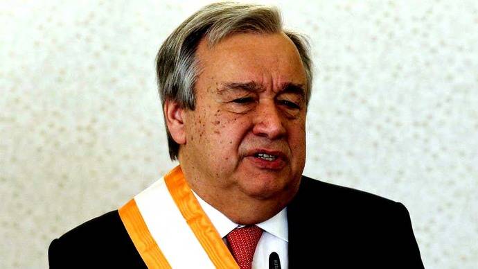 El ex primer ministro portugués António Guterres