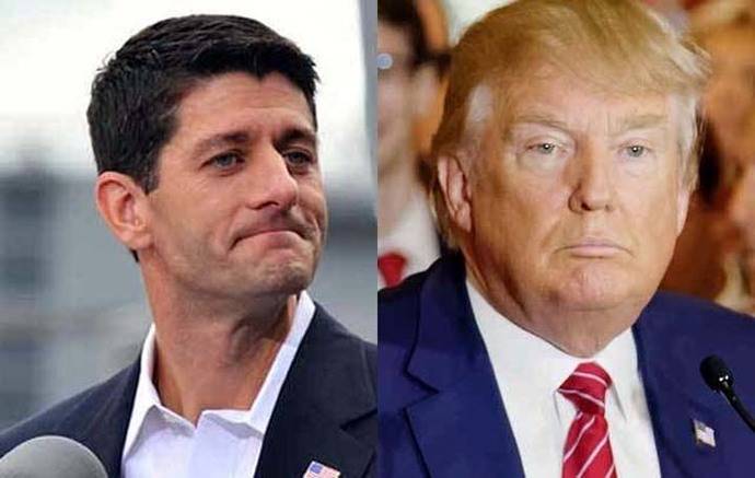 Ryan must renounce Trump totally if he wants to ever run for president