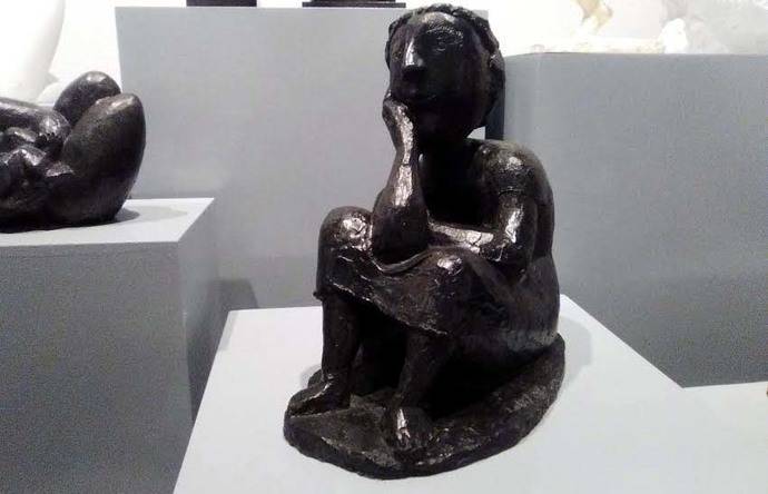 León Felipe y Baltasar Lobo