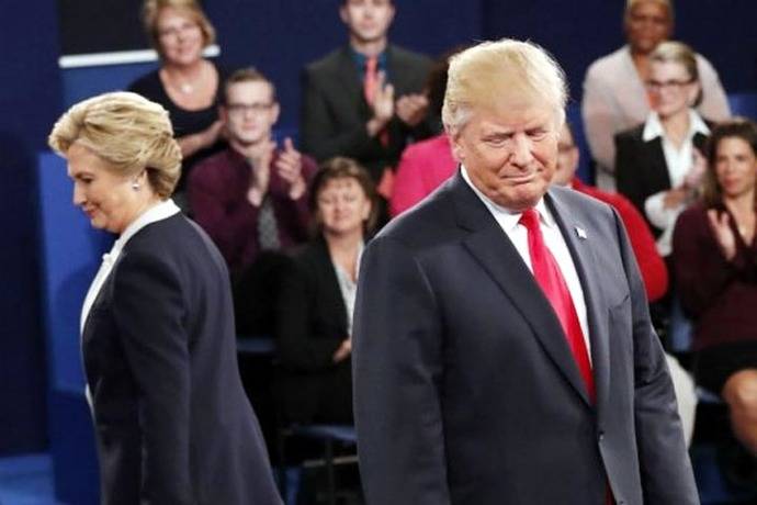Clinton y Trump, ante su tercer y definitivo cara a cara hacia la Casa Blanca
