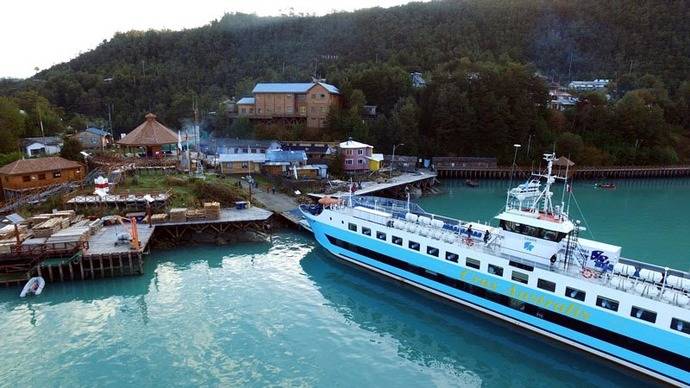 Las visitas a Caleta Tortel, Chile aumentan un 15% por nueva barcaza